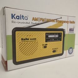 Kaito AM|PM|NOAA Emergency Radio