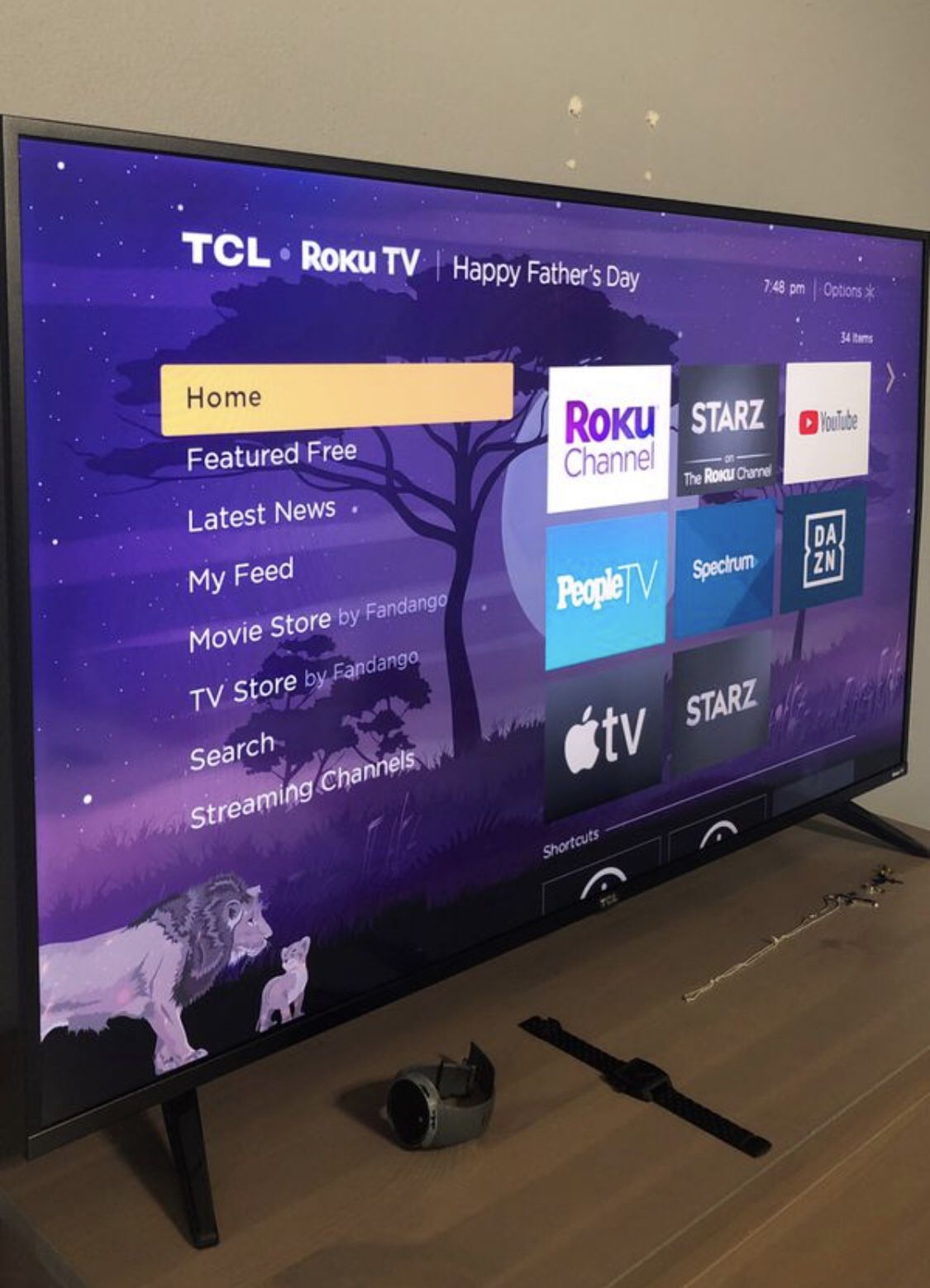 Excellent condition 50” TCL 5 Series Smart Roku 4K HDR flat screen tv. $380 or best offer. USF area