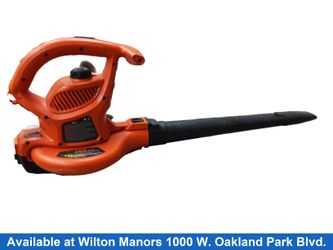 Black & Decker Bv5600 Orange Corded Leaf Blower