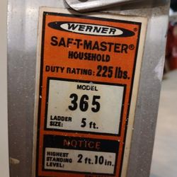 5  Ft Aluminum Ladder