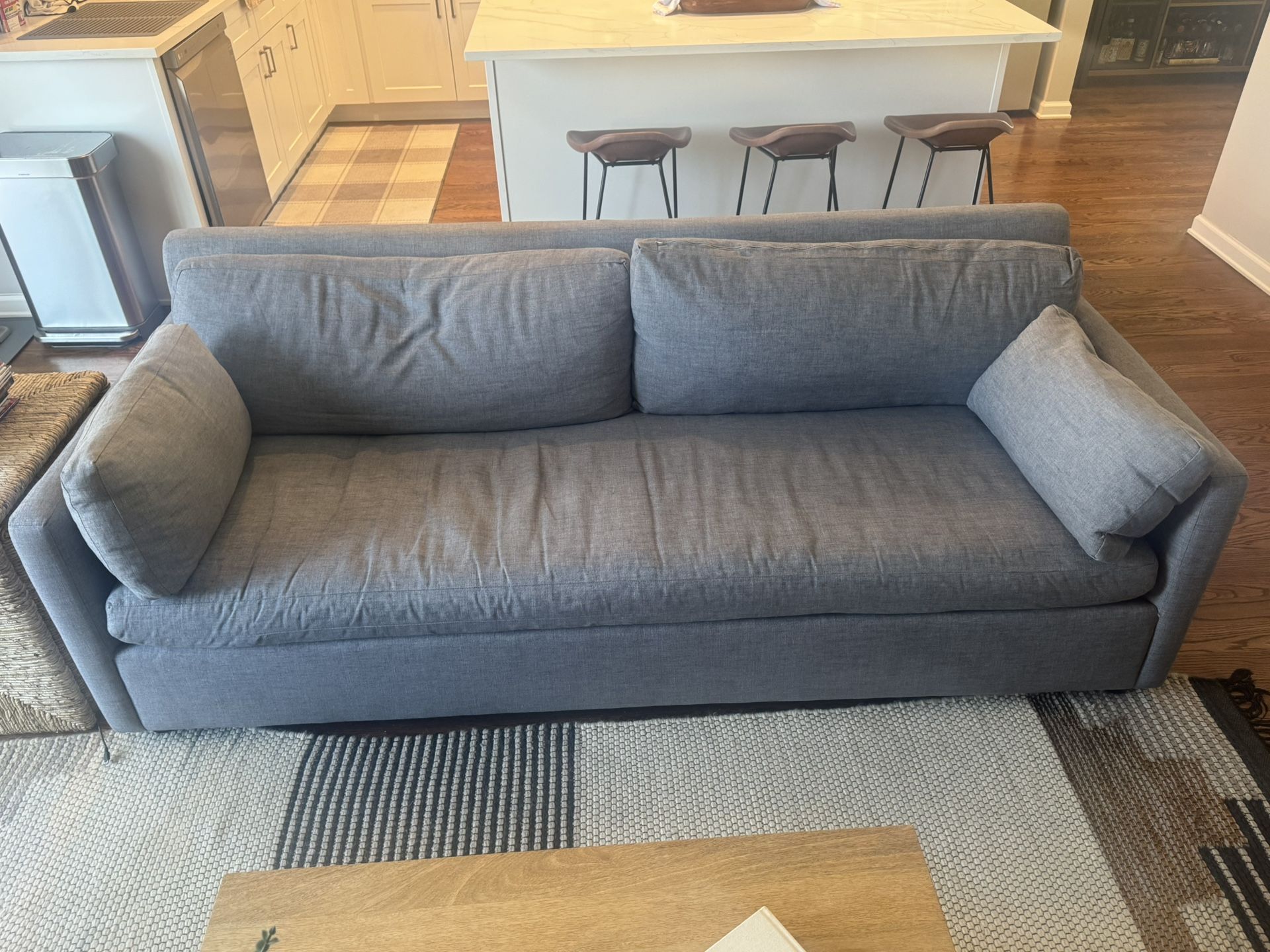 Almost New Sofa From West Elm