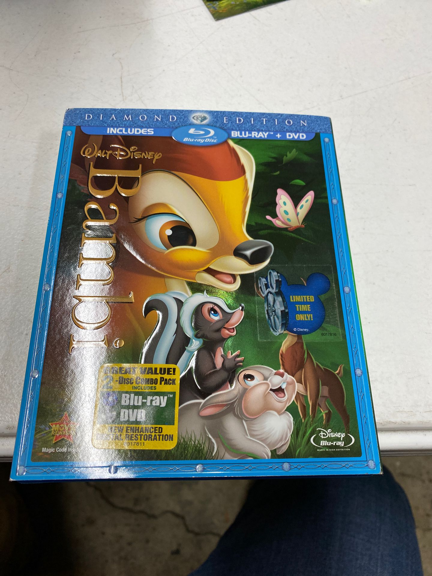 Bambi blue ray dvd diamond edition