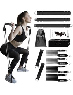 Pilates Bar Kit with Resistance Bands