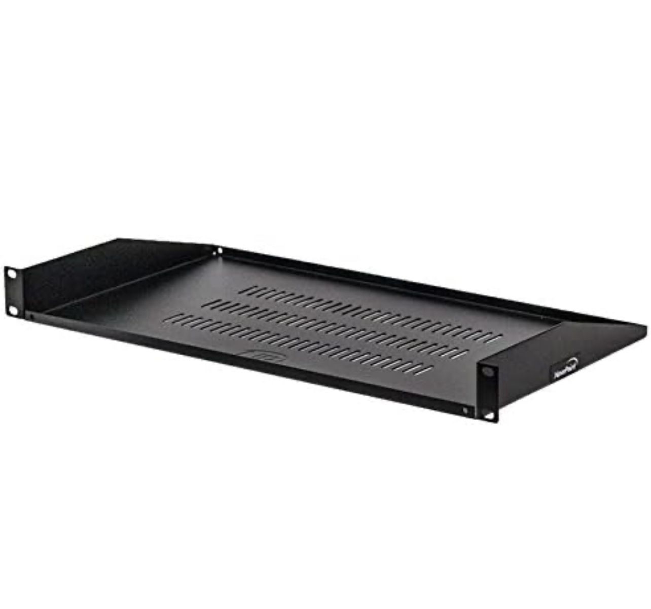 NavePoint Cantilever Server Shelf Vented Shelves Rack Mount 19 Inch 1U Black 10 Inches (250mm) deep
