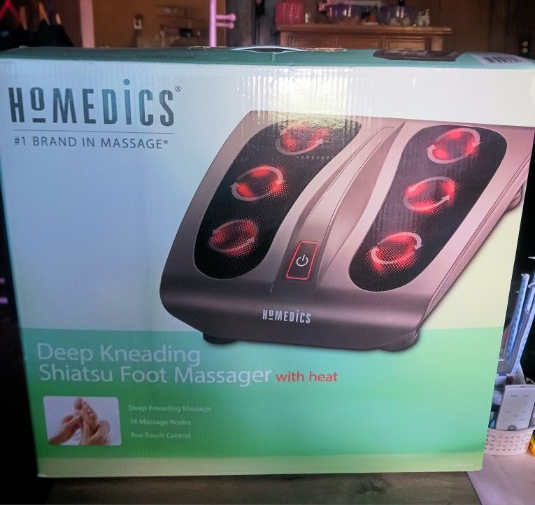 HoMedics Triple Action Shiatsu Foot Massager