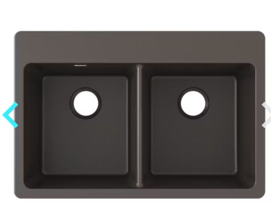 ELG3322MC0
Quartz Classic® 33" x 22" x 9-1/2" Equal Double Bowl Drop-in Sink Mocha