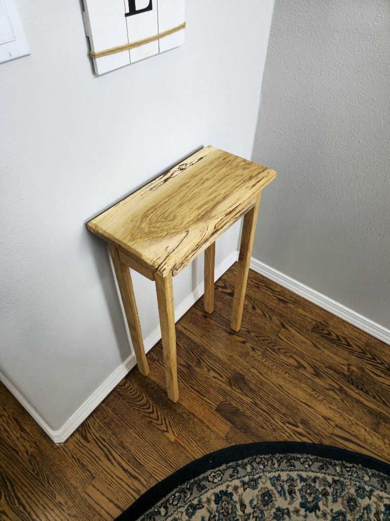 Oak End Table
