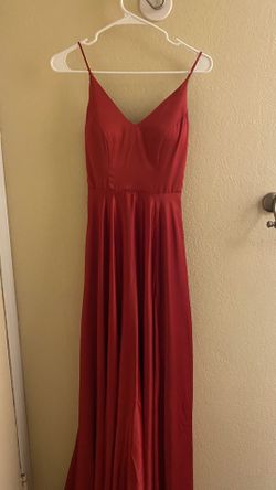 Red Prom Dress, Size 1