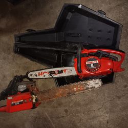 Vintage HomeliteXL chainsaw w/case