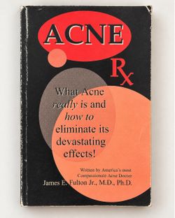 Acne RX by Dr. James Fulton Rare Esthetician Acne Treatment Book