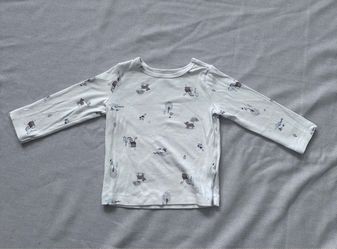 Baby Long Sleeve Shirt with Nature Print