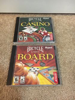 Bicycle Casino & Board games PC CD-ROM, 2 discs