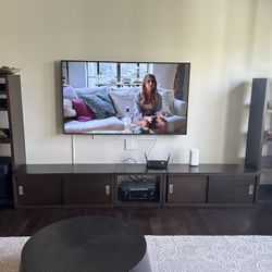 Large Wood Wall Unit