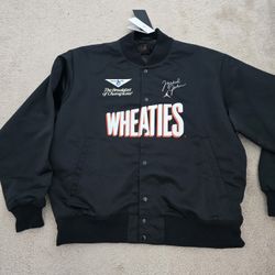 Jordan Flight MVP Wheaties Black Jacket