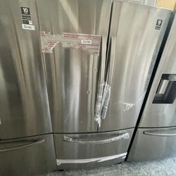 Samsung French Door In Stainless Steel New Open Box No Water