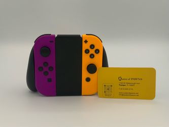 Nintendo Switch Joycons Purple & Orange