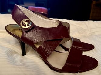 Michael Kors brown high heel women’s shoes size 8 1/2 8 8.5