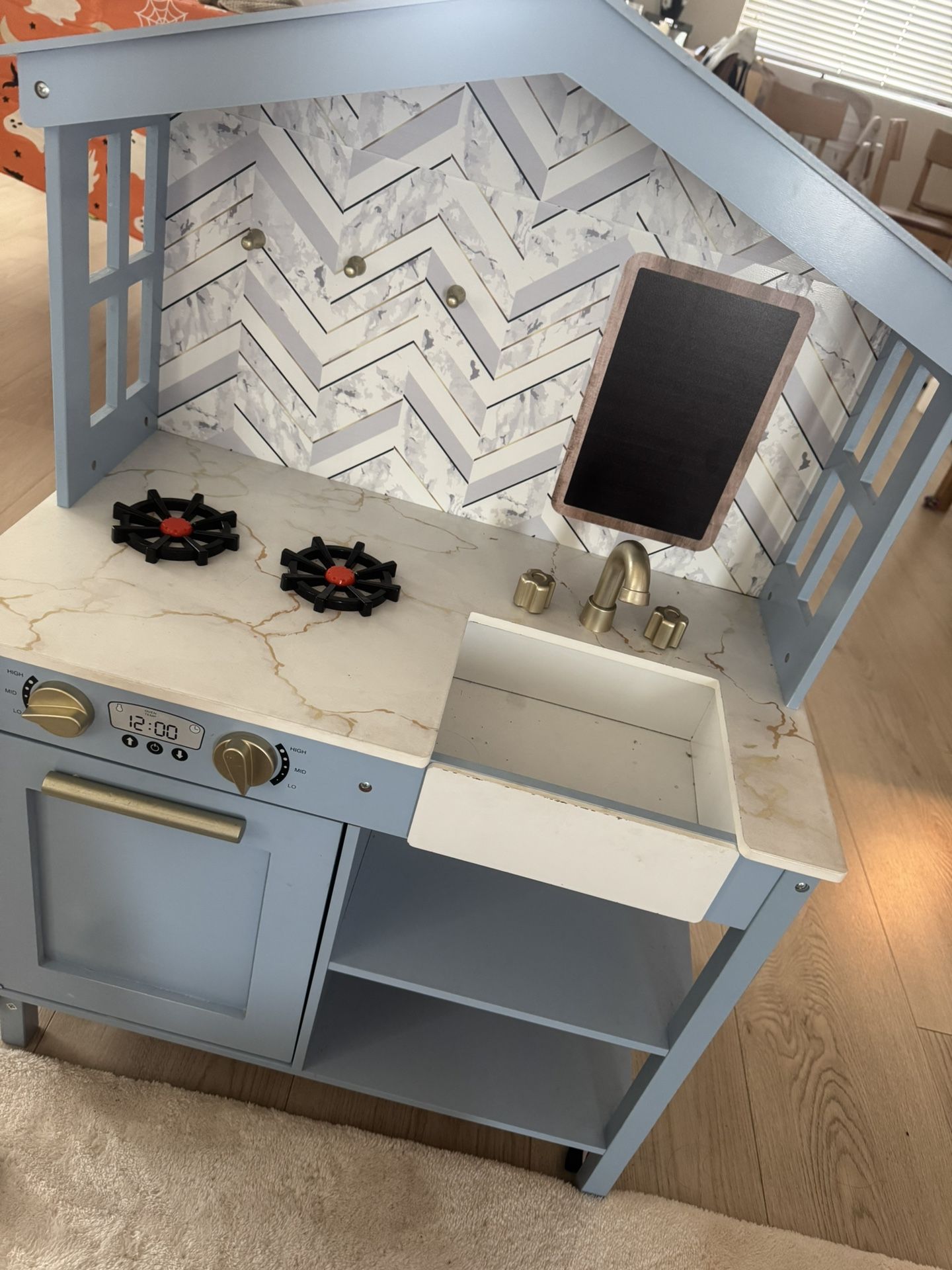 Wooden Play Kitchen