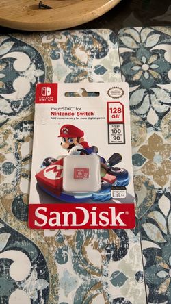SanDisk 128GB microSDXC for Nintendo Switch