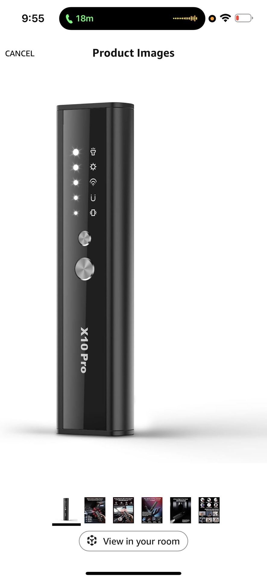Hidden Camera Detector