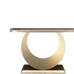 Luniz Center Table Marble Coffee Table Living Room