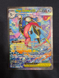 Mega Greninja ex #116 SIR – Chaos Rising – NM Pokemon TCG Card