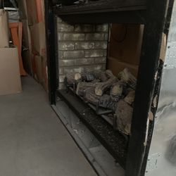 Fireplace, large indoor or outdoor LNG