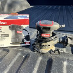 Hand held Orbital Sander with dust catcher