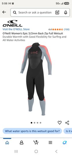 O'Neill Women's Epic 3/2mm Full Wetsuit