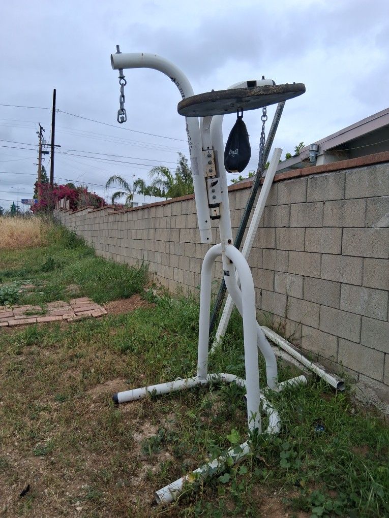 Century Heavy Bag and Speed Bag Platform - White