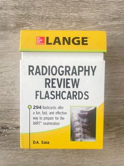 Radiography Flashcards