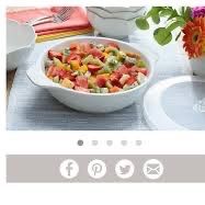 Marbella Round Bake And Store Dish 