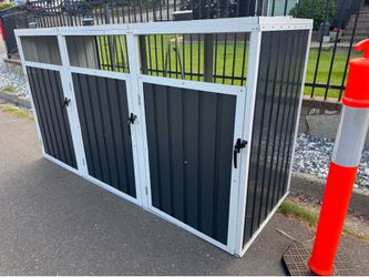 Metal Garage Can Shed (New)