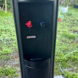 Hot & Cold Water Dispenser Cooler Black Floor Standing
