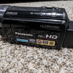 Panasonic HDC-SD800 Camcorder, plus 3D Lens VW-CLT1