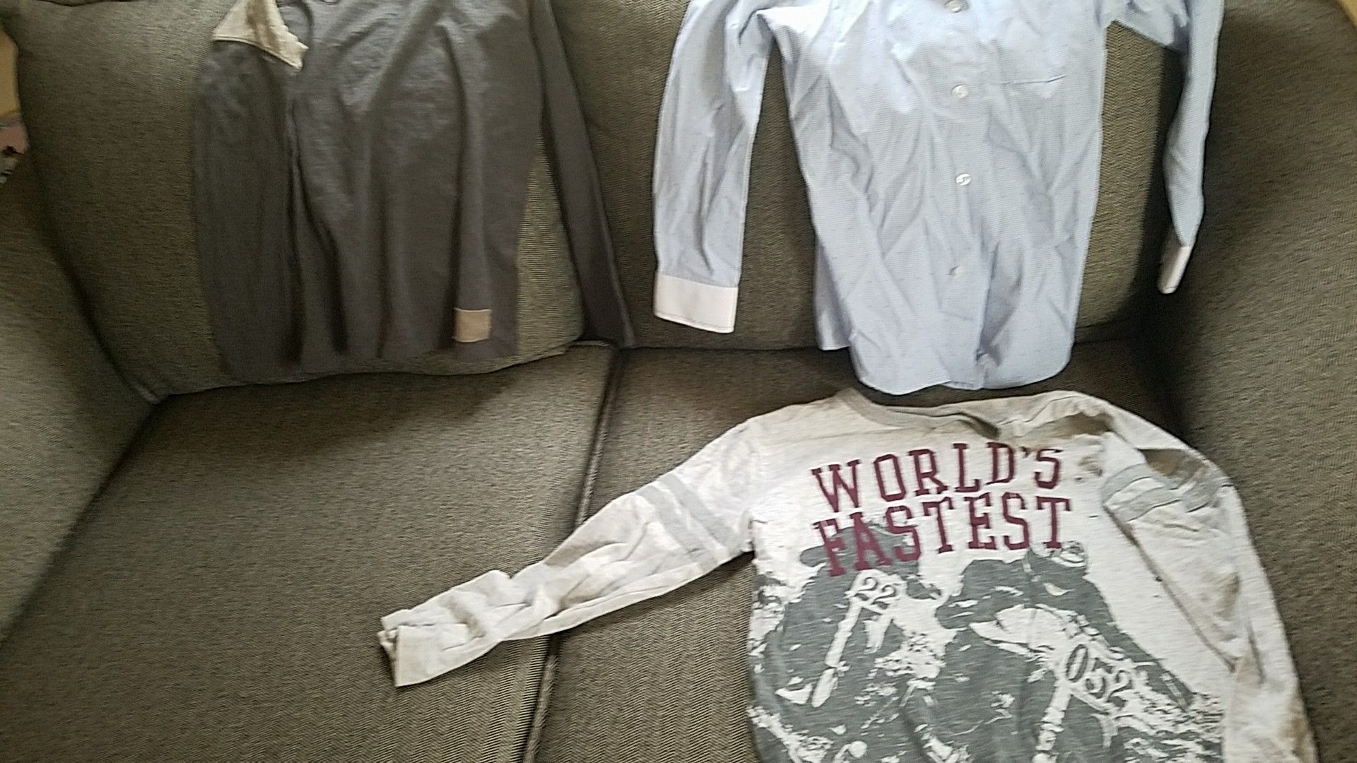 Boys size 8 shirts