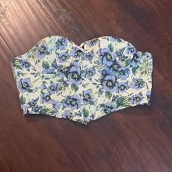 Floral Corset Top