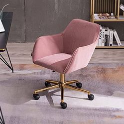 Pink Velvet Chair 