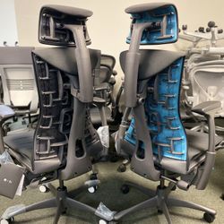 NEW HERMAN MILLER LOGITECH EMBODY GAMING CHAIRS 12