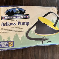 American Camper Heavy Duty Belows Pump
