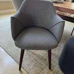 Mid Century Modern Chairs Set Of 4 Chairs