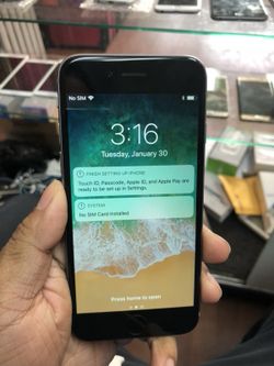 IPhone 6 64gb factory Unlocked Mint