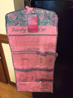 Raymond Waites multi - pocket Hanging Beauty organizer new with tags