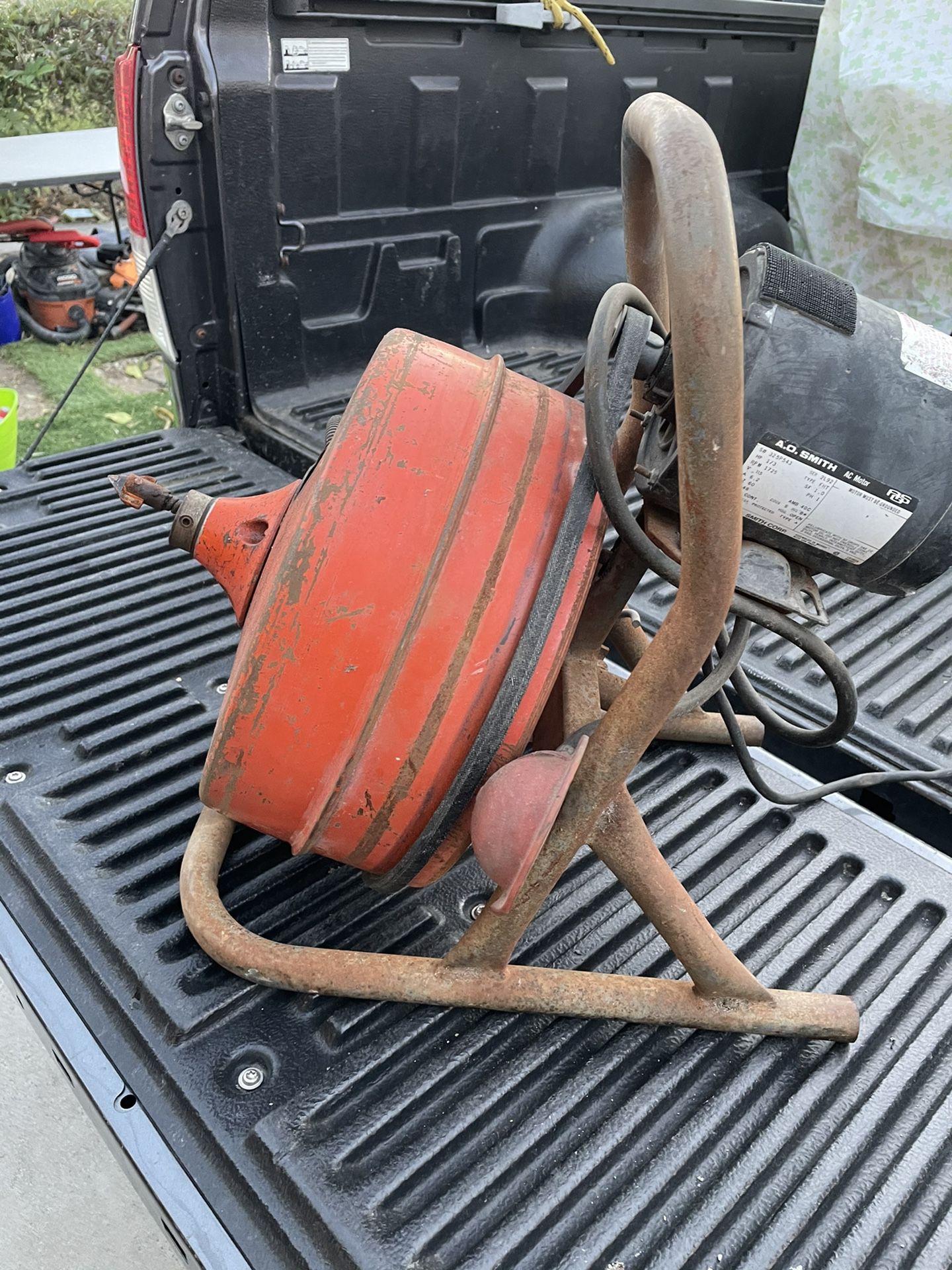 50 Ft. Snake-Power Feed Drain Cleaner for Sale in Downey, CA - OfferUp