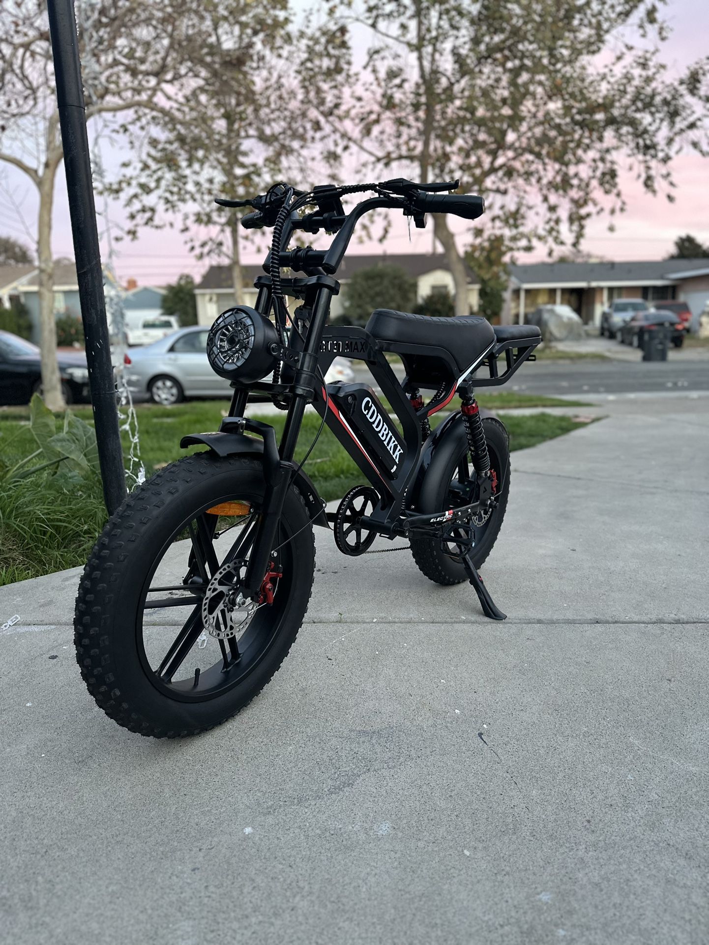 GT20 48V 1500w Fat tire Eletric bike for adults