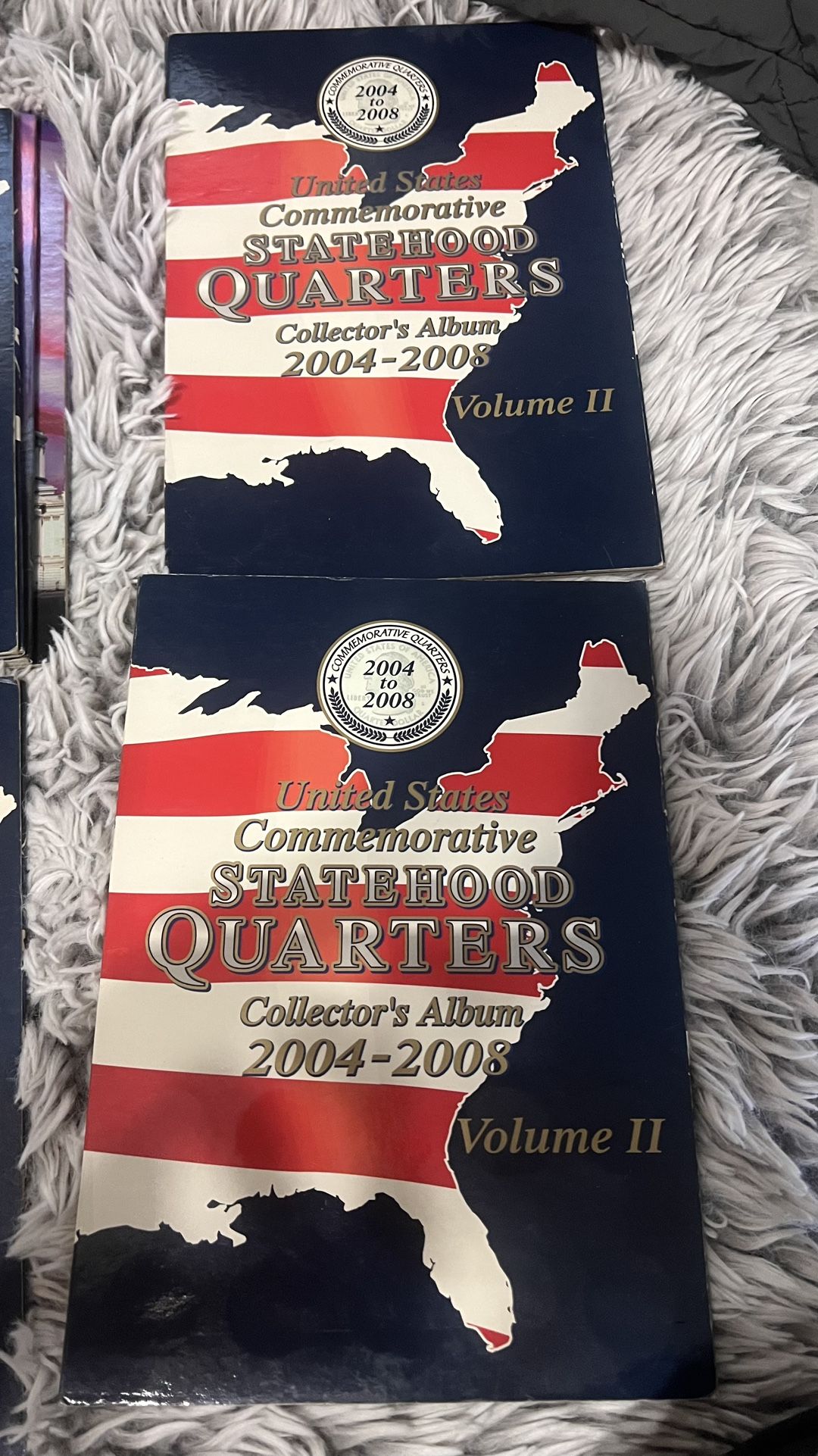 2x United States Commemorative Statehood Quarters Vol 1 & 2
