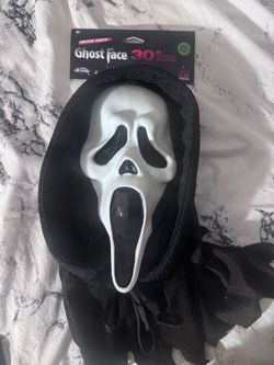 Scream 30th anniversary Ghostface mask new with tags
