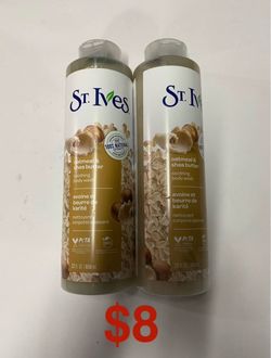 St. Ives Oatmeal & Shea Butter Body Wash 2-Pack