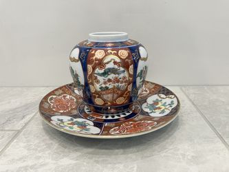 Vase and Dish Set $35