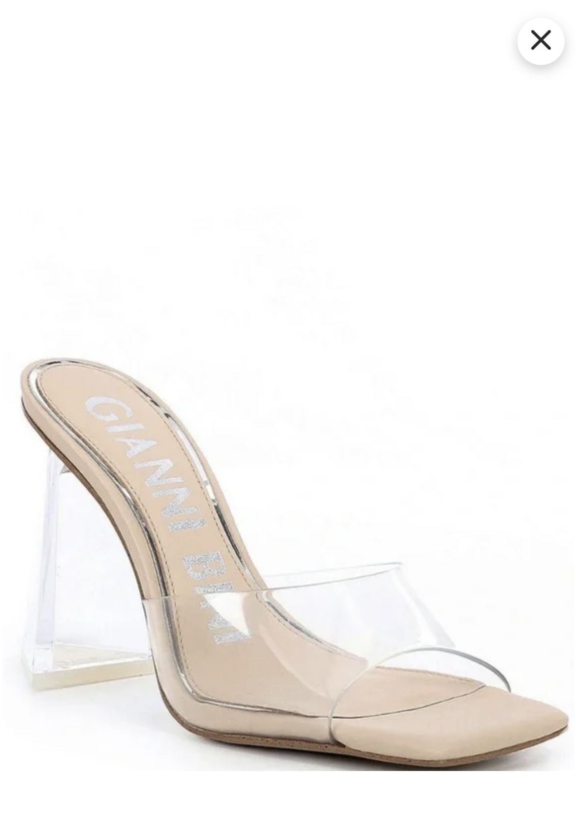 Clear Gianni Bini Heels